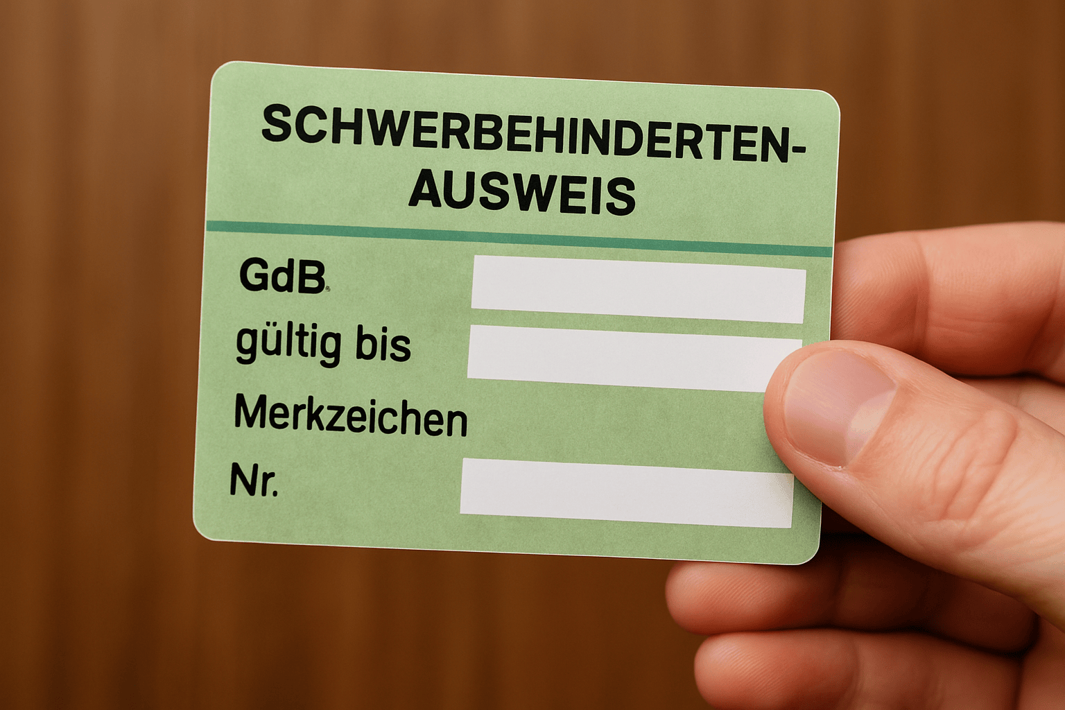 Schwerbehindertenausweis beantragen