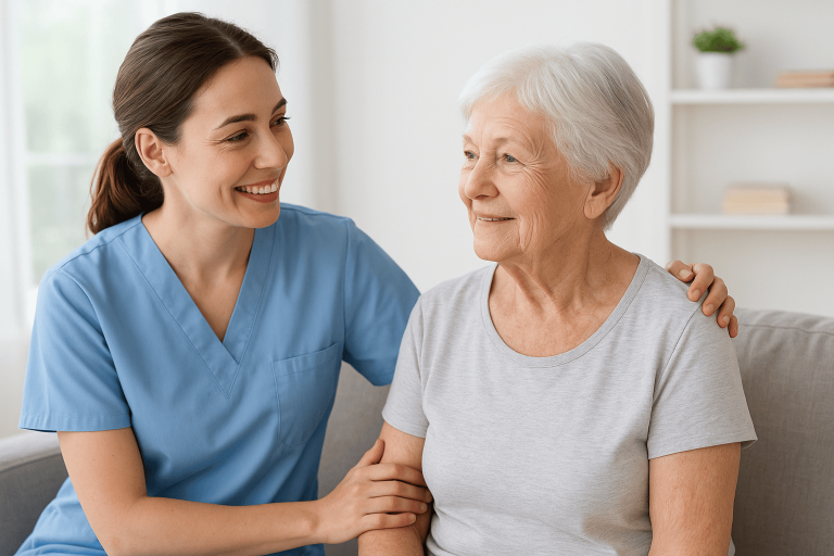 Verhinderungspflege zu Hause