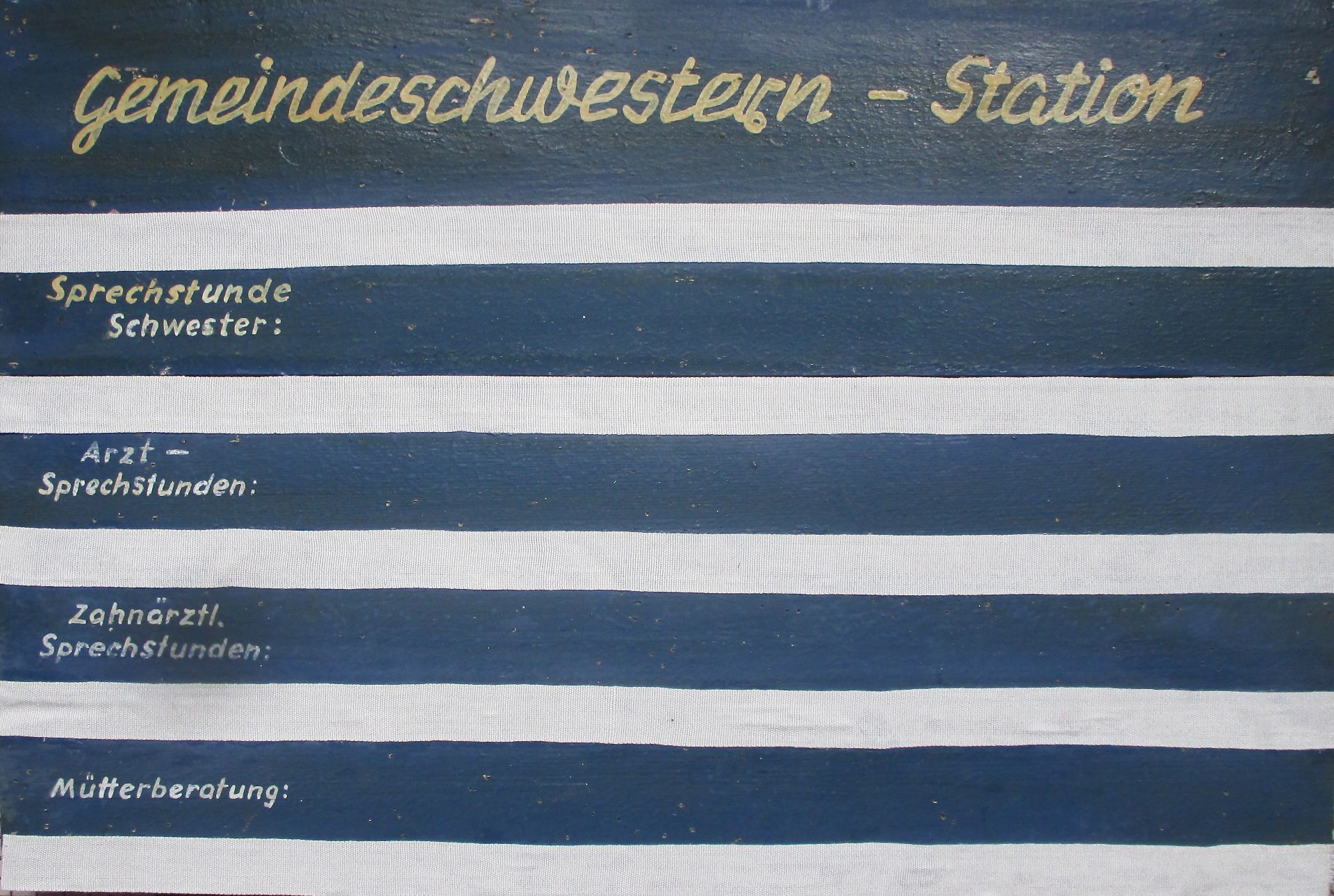 Häusliche Pflege in der DDR